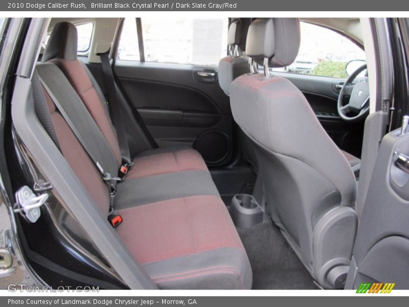  2010 Caliber Rush Dark Slate Gray/Red Interior
