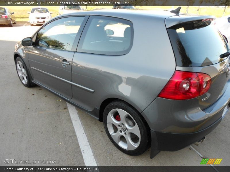 United Grey Metallic / Interlagos Black Cloth 2009 Volkswagen GTI 2 Door