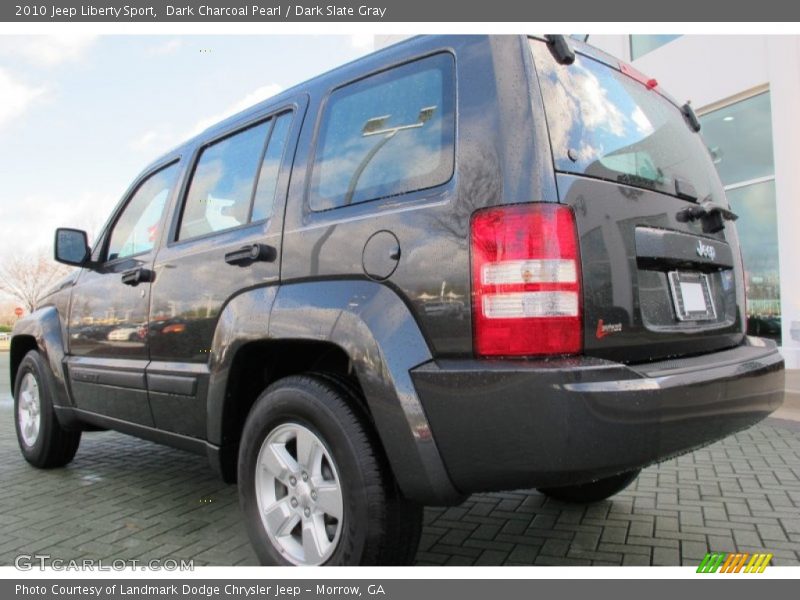 Dark Charcoal Pearl / Dark Slate Gray 2010 Jeep Liberty Sport