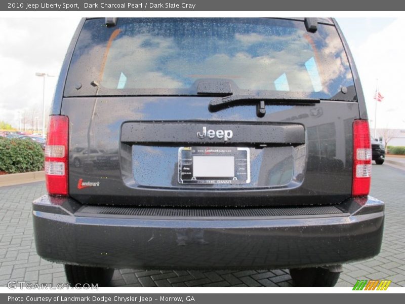 Dark Charcoal Pearl / Dark Slate Gray 2010 Jeep Liberty Sport