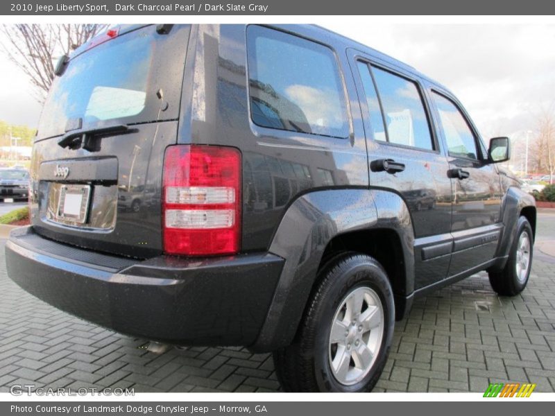 Dark Charcoal Pearl / Dark Slate Gray 2010 Jeep Liberty Sport