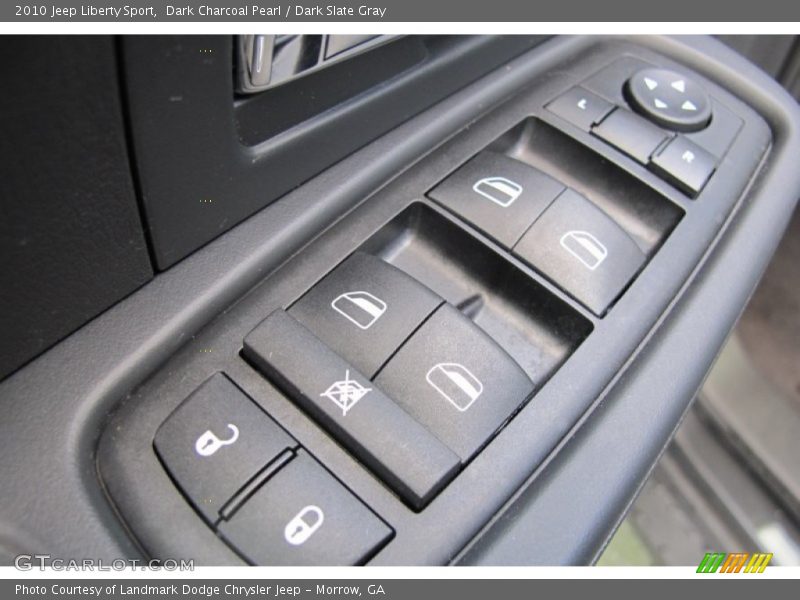 Dark Charcoal Pearl / Dark Slate Gray 2010 Jeep Liberty Sport