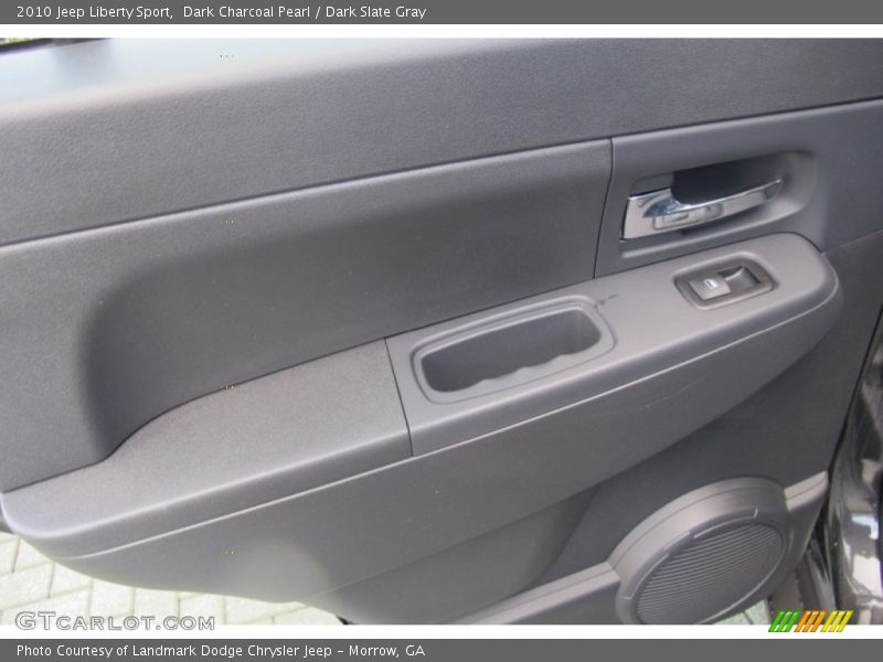 Dark Charcoal Pearl / Dark Slate Gray 2010 Jeep Liberty Sport