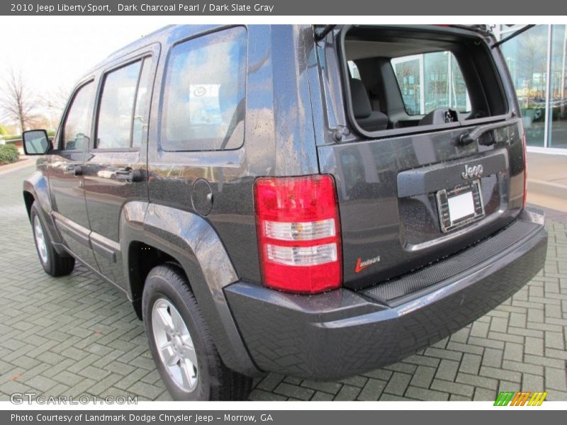 Dark Charcoal Pearl / Dark Slate Gray 2010 Jeep Liberty Sport