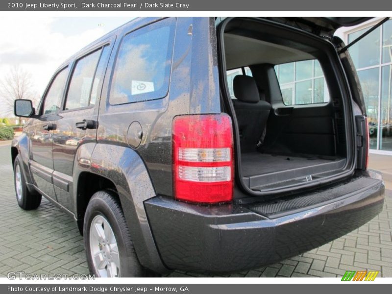 Dark Charcoal Pearl / Dark Slate Gray 2010 Jeep Liberty Sport
