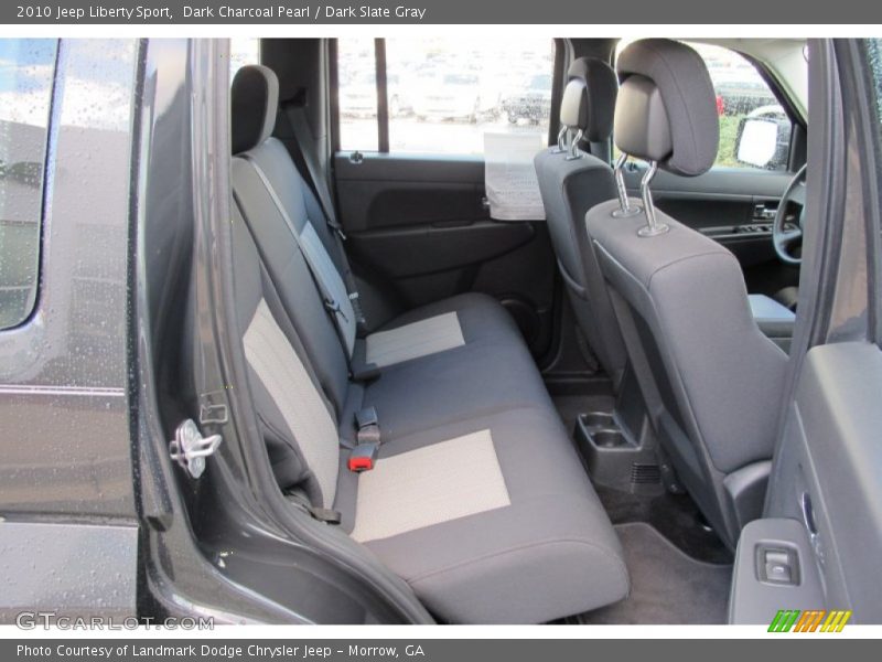 Dark Charcoal Pearl / Dark Slate Gray 2010 Jeep Liberty Sport