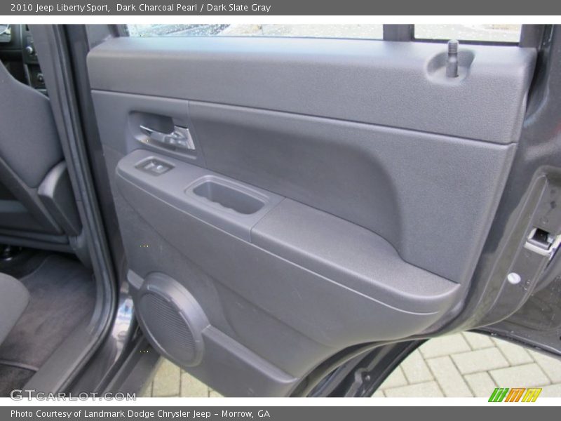 Dark Charcoal Pearl / Dark Slate Gray 2010 Jeep Liberty Sport