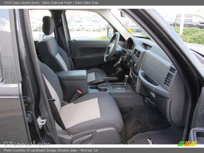 Dark Charcoal Pearl / Dark Slate Gray 2010 Jeep Liberty Sport