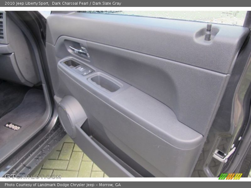 Dark Charcoal Pearl / Dark Slate Gray 2010 Jeep Liberty Sport