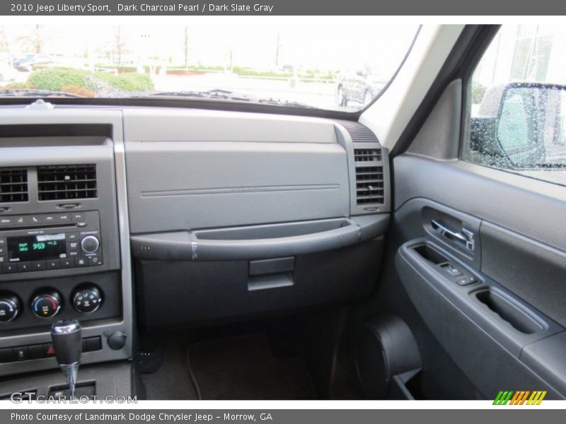 Dark Charcoal Pearl / Dark Slate Gray 2010 Jeep Liberty Sport
