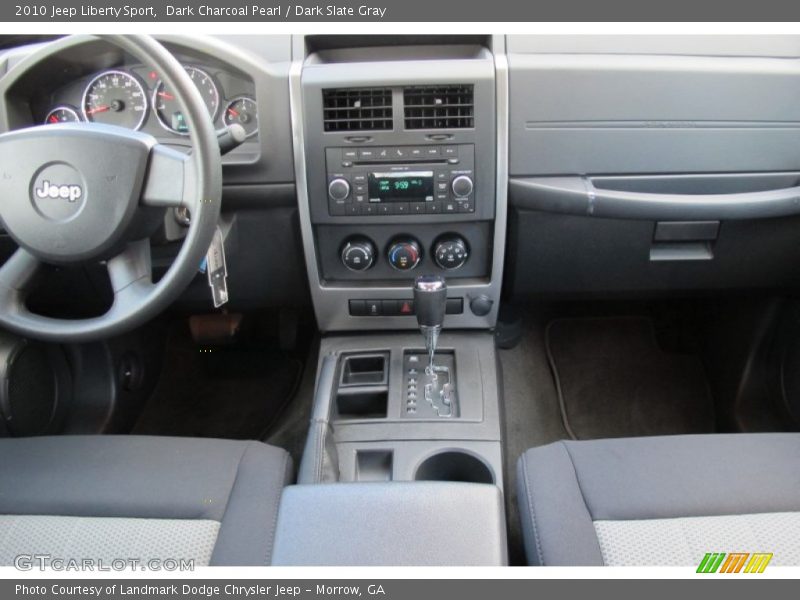 Dark Charcoal Pearl / Dark Slate Gray 2010 Jeep Liberty Sport