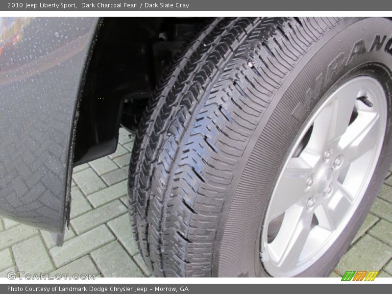 Dark Charcoal Pearl / Dark Slate Gray 2010 Jeep Liberty Sport