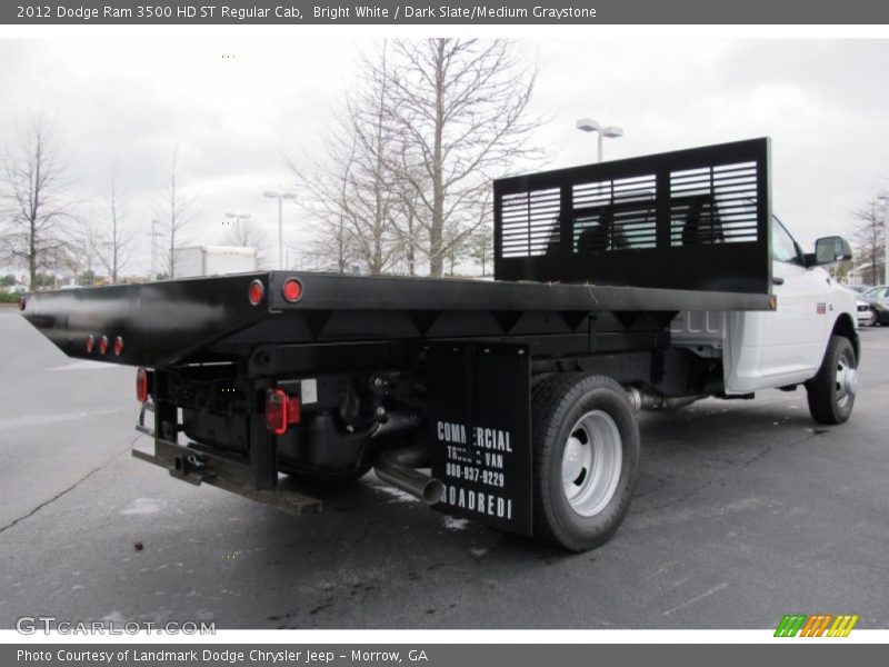 Bright White / Dark Slate/Medium Graystone 2012 Dodge Ram 3500 HD ST Regular Cab