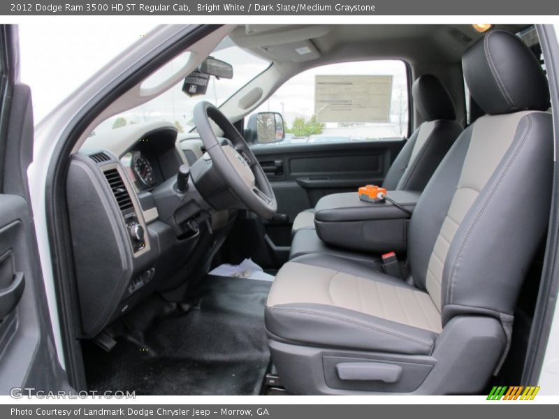  2012 Ram 3500 HD ST Regular Cab Dark Slate/Medium Graystone Interior