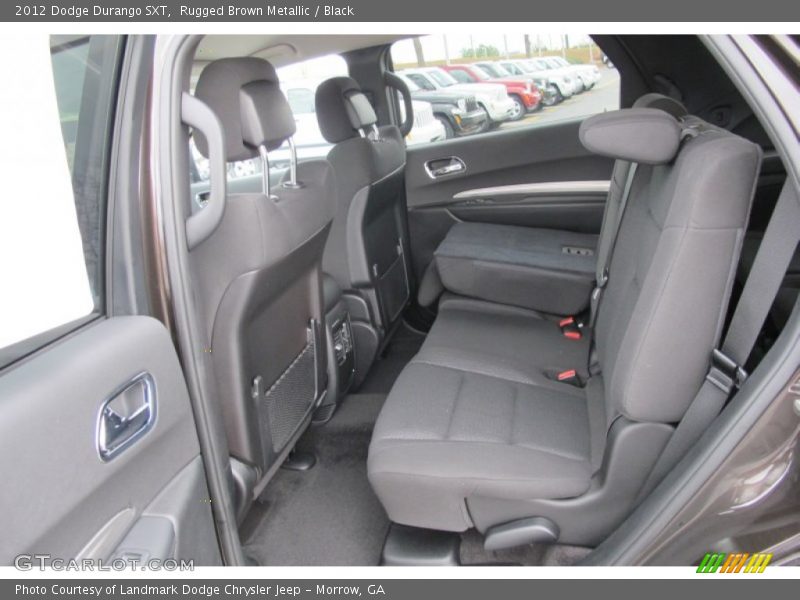 Rugged Brown Metallic / Black 2012 Dodge Durango SXT