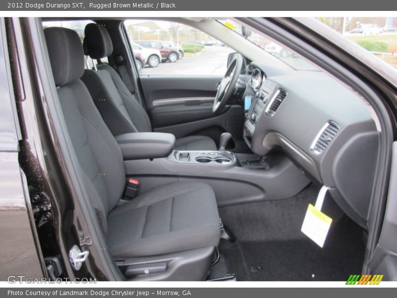 Rugged Brown Metallic / Black 2012 Dodge Durango SXT