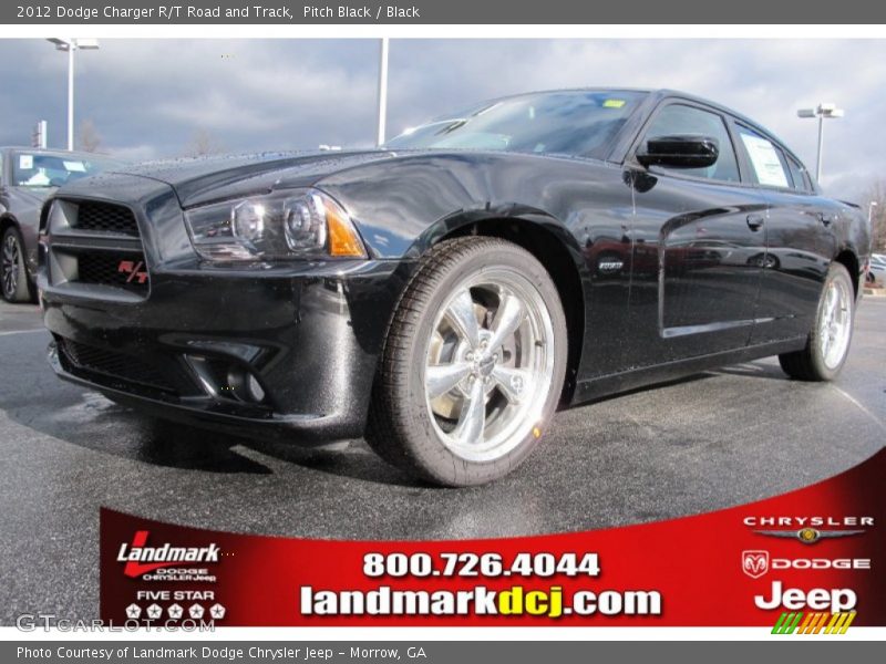 Pitch Black / Black 2012 Dodge Charger R/T Road and Track