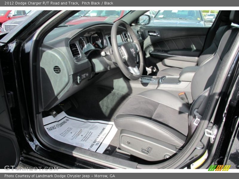 Pitch Black / Black 2012 Dodge Charger R/T Road and Track