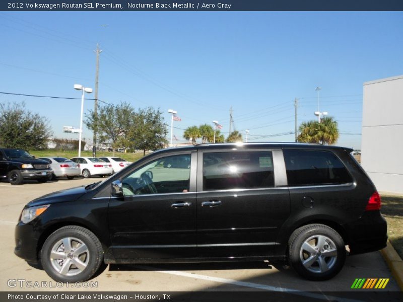 Nocturne Black Metallic / Aero Gray 2012 Volkswagen Routan SEL Premium