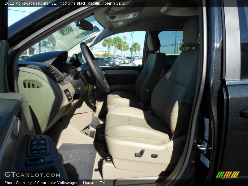 Nocturne Black Metallic / Sierra Sand 2012 Volkswagen Routan SE