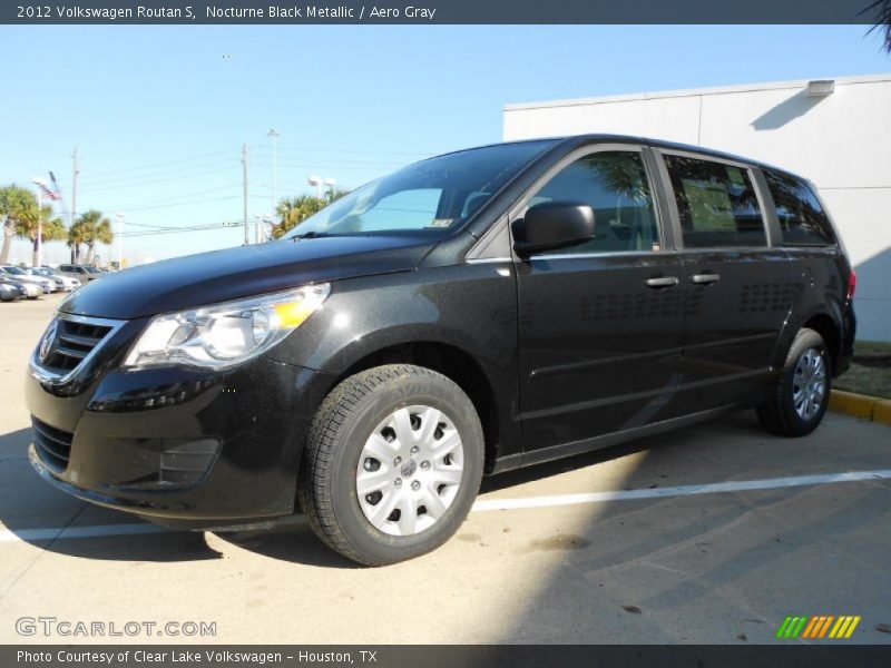 Nocturne Black Metallic / Aero Gray 2012 Volkswagen Routan S