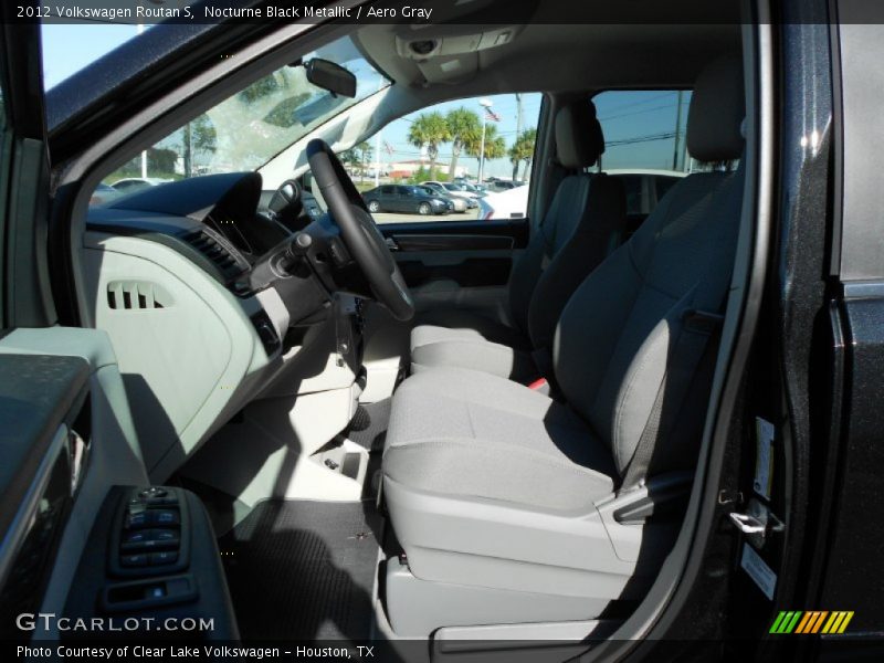 Nocturne Black Metallic / Aero Gray 2012 Volkswagen Routan S