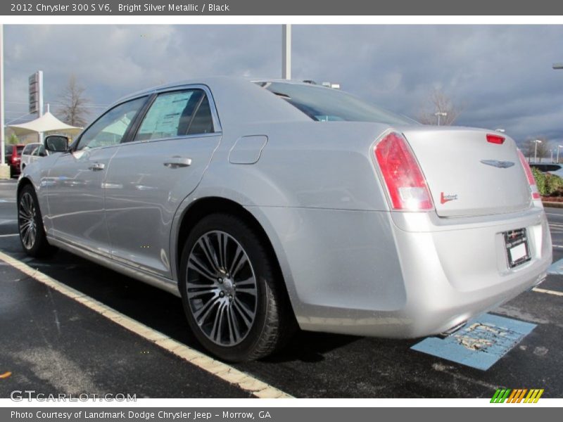 Bright Silver Metallic / Black 2012 Chrysler 300 S V6