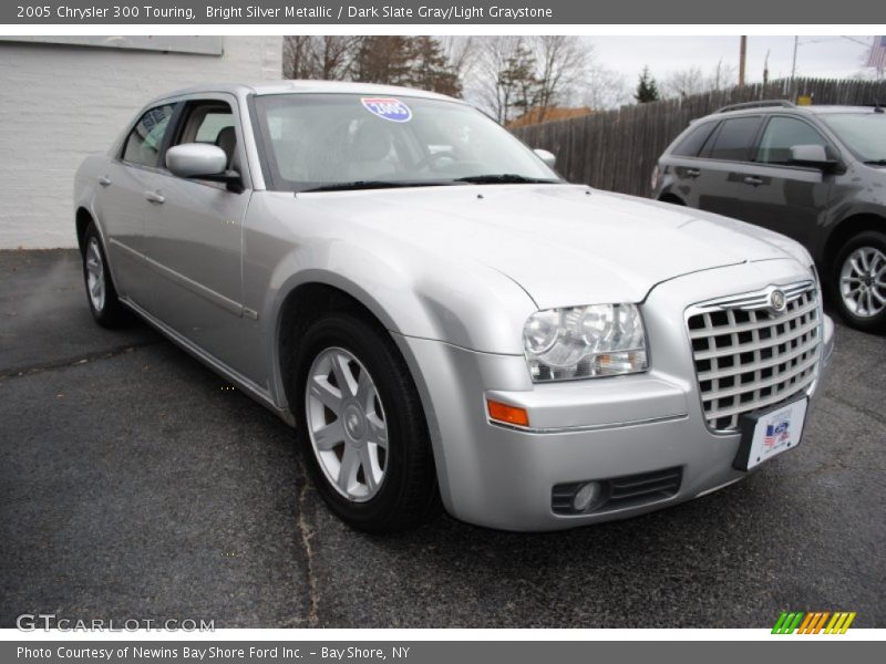 Bright Silver Metallic / Dark Slate Gray/Light Graystone 2005 Chrysler 300 Touring