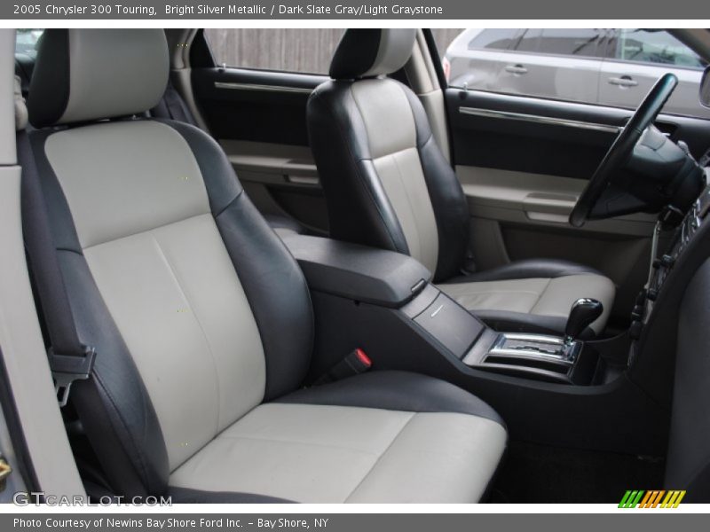Bright Silver Metallic / Dark Slate Gray/Light Graystone 2005 Chrysler 300 Touring