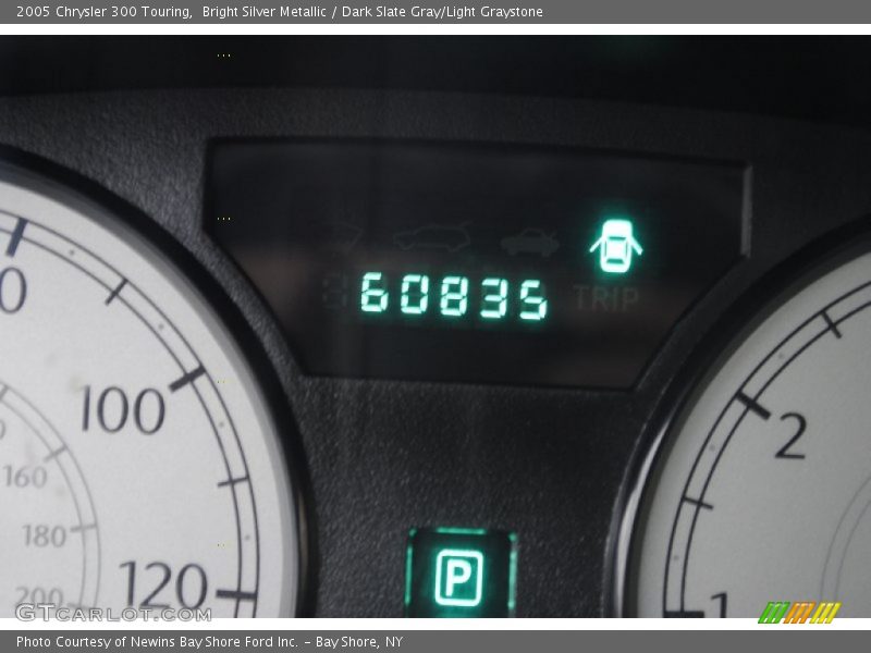 Bright Silver Metallic / Dark Slate Gray/Light Graystone 2005 Chrysler 300 Touring