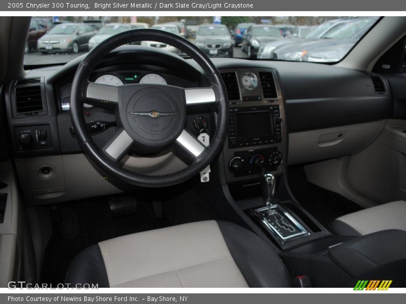 Bright Silver Metallic / Dark Slate Gray/Light Graystone 2005 Chrysler 300 Touring