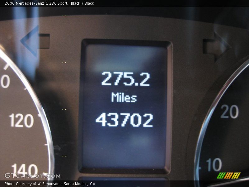Black / Black 2006 Mercedes-Benz C 230 Sport