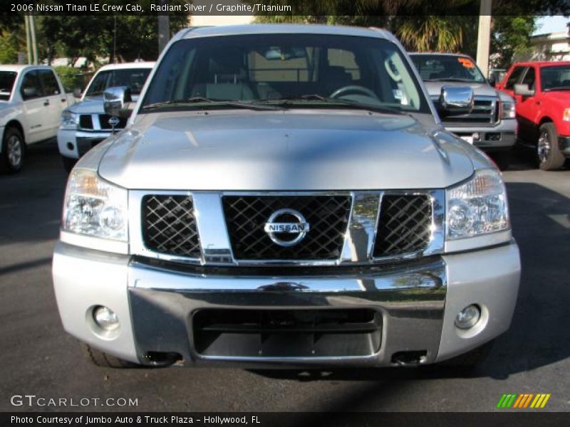 Radiant Silver / Graphite/Titanium 2006 Nissan Titan LE Crew Cab