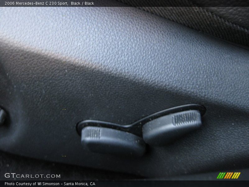 Black / Black 2006 Mercedes-Benz C 230 Sport