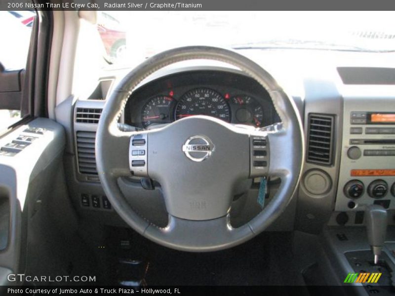 Radiant Silver / Graphite/Titanium 2006 Nissan Titan LE Crew Cab