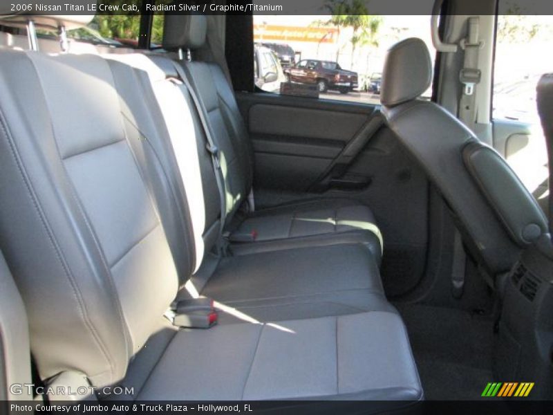 Radiant Silver / Graphite/Titanium 2006 Nissan Titan LE Crew Cab