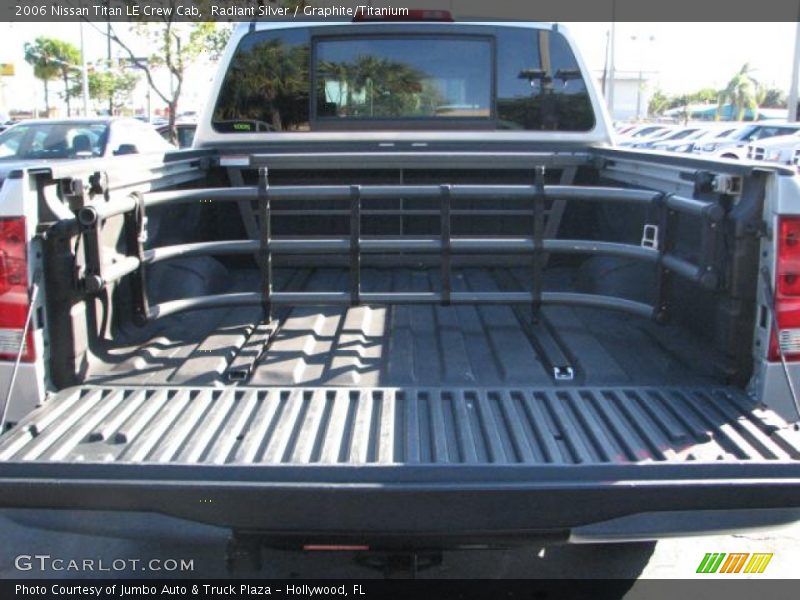 Radiant Silver / Graphite/Titanium 2006 Nissan Titan LE Crew Cab