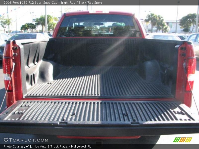 Bright Red / Black/Red Sport 2008 Ford F150 FX2 Sport SuperCab