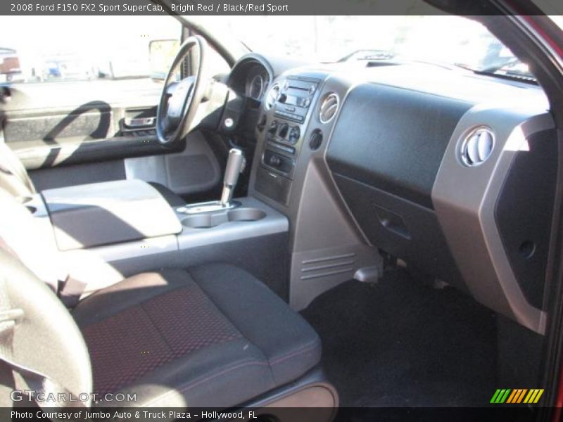 Bright Red / Black/Red Sport 2008 Ford F150 FX2 Sport SuperCab