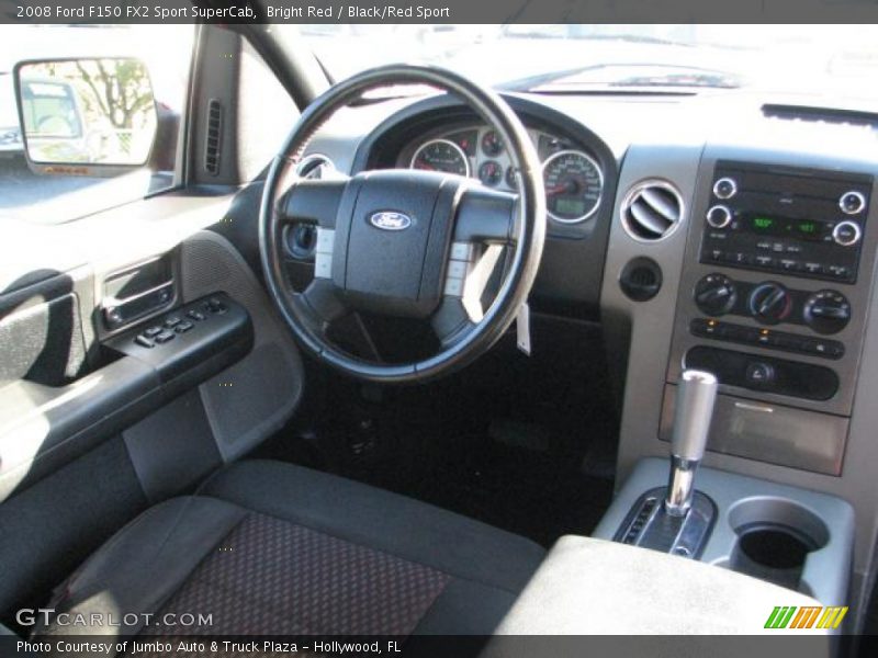 Bright Red / Black/Red Sport 2008 Ford F150 FX2 Sport SuperCab