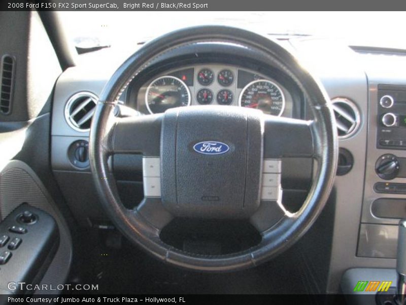 Bright Red / Black/Red Sport 2008 Ford F150 FX2 Sport SuperCab