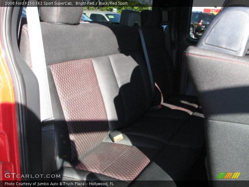 Bright Red / Black/Red Sport 2008 Ford F150 FX2 Sport SuperCab