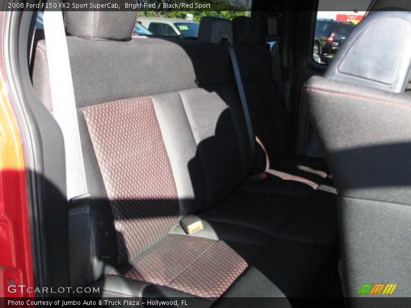 Bright Red / Black/Red Sport 2008 Ford F150 FX2 Sport SuperCab