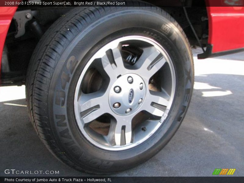 Bright Red / Black/Red Sport 2008 Ford F150 FX2 Sport SuperCab