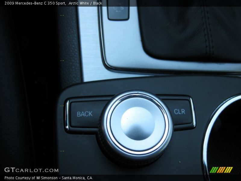 Arctic White / Black 2009 Mercedes-Benz C 350 Sport