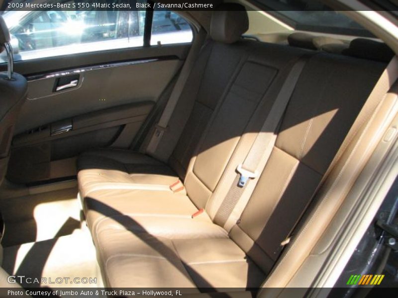 Black / Savanna/Cashmere 2009 Mercedes-Benz S 550 4Matic Sedan