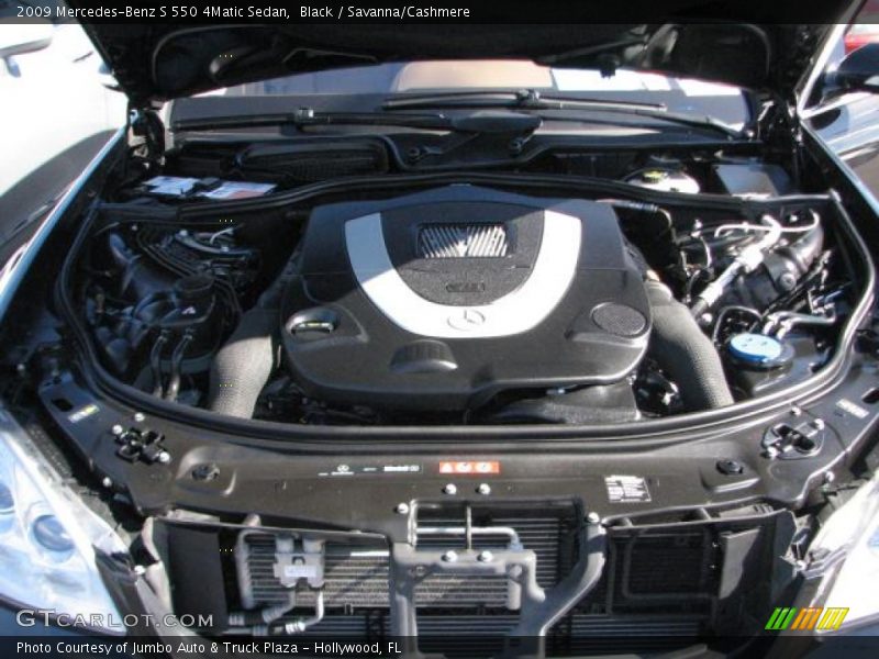 Black / Savanna/Cashmere 2009 Mercedes-Benz S 550 4Matic Sedan