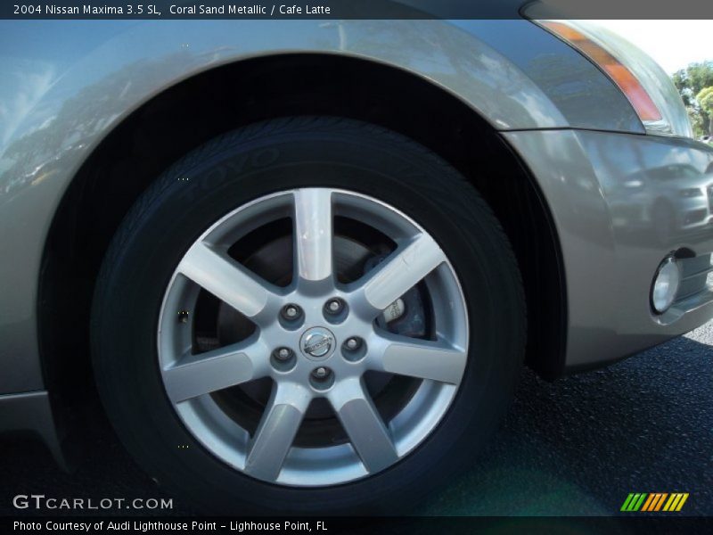Coral Sand Metallic / Cafe Latte 2004 Nissan Maxima 3.5 SL
