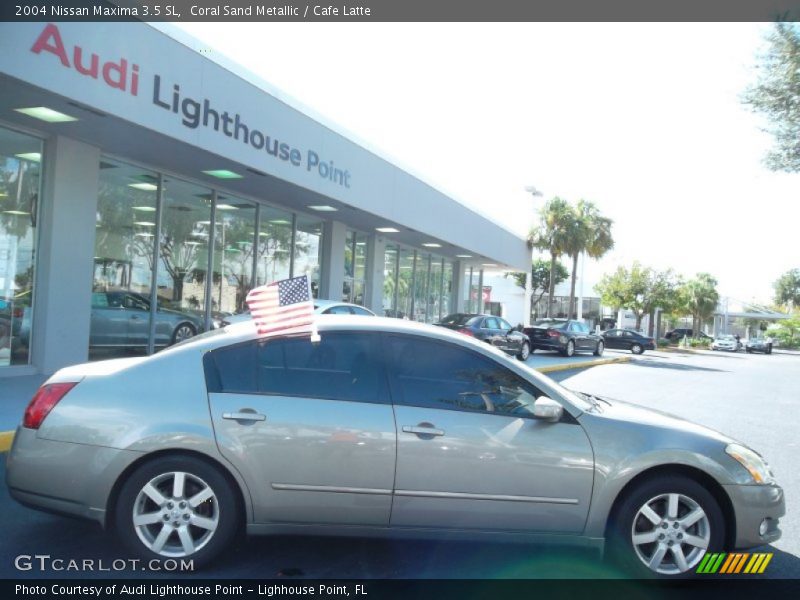 Coral Sand Metallic / Cafe Latte 2004 Nissan Maxima 3.5 SL