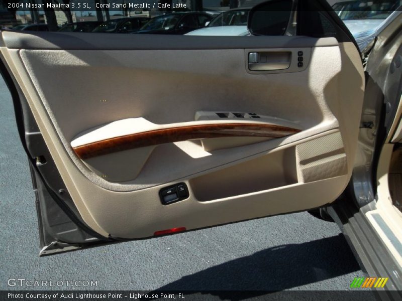 Coral Sand Metallic / Cafe Latte 2004 Nissan Maxima 3.5 SL